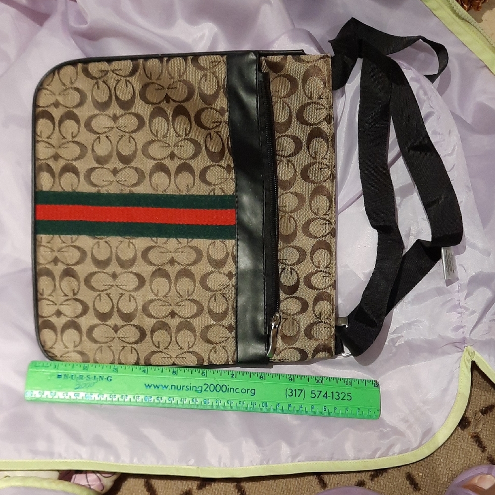 Stylish Brown and Black Men's Bag